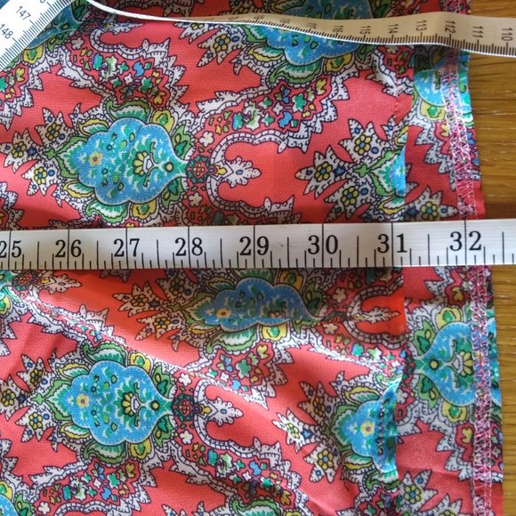 Lady Noiz | Coral Lattice Print Tunic | M | New - Picture 13 of 13